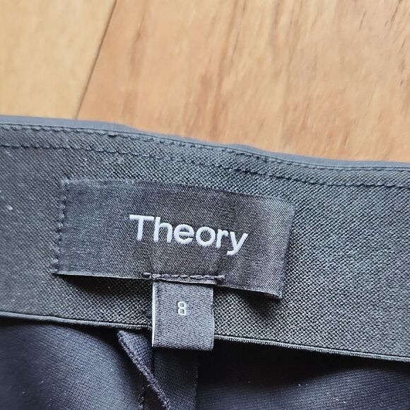 Theory Black Dress Skinny Pants - Women's Size 8 - Picture 2 of 5